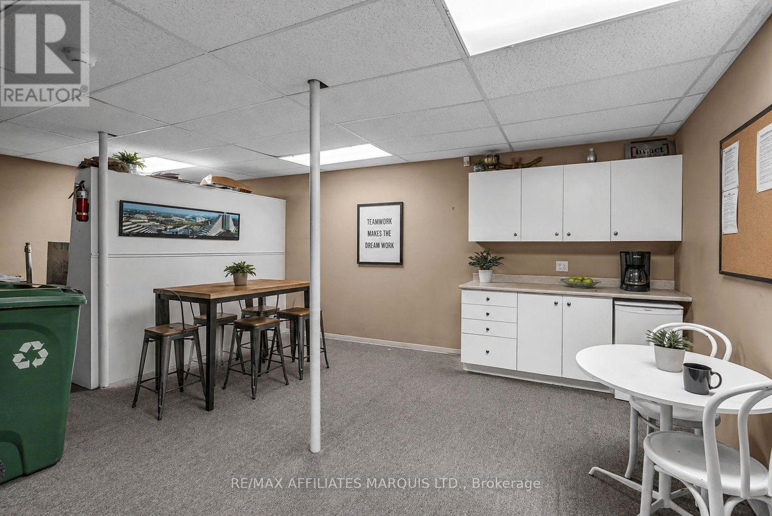 Virtually Staged Lunch Room