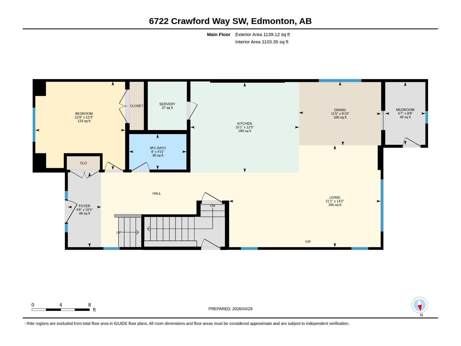 6722 CRAWFORD WY SW, Edmonton