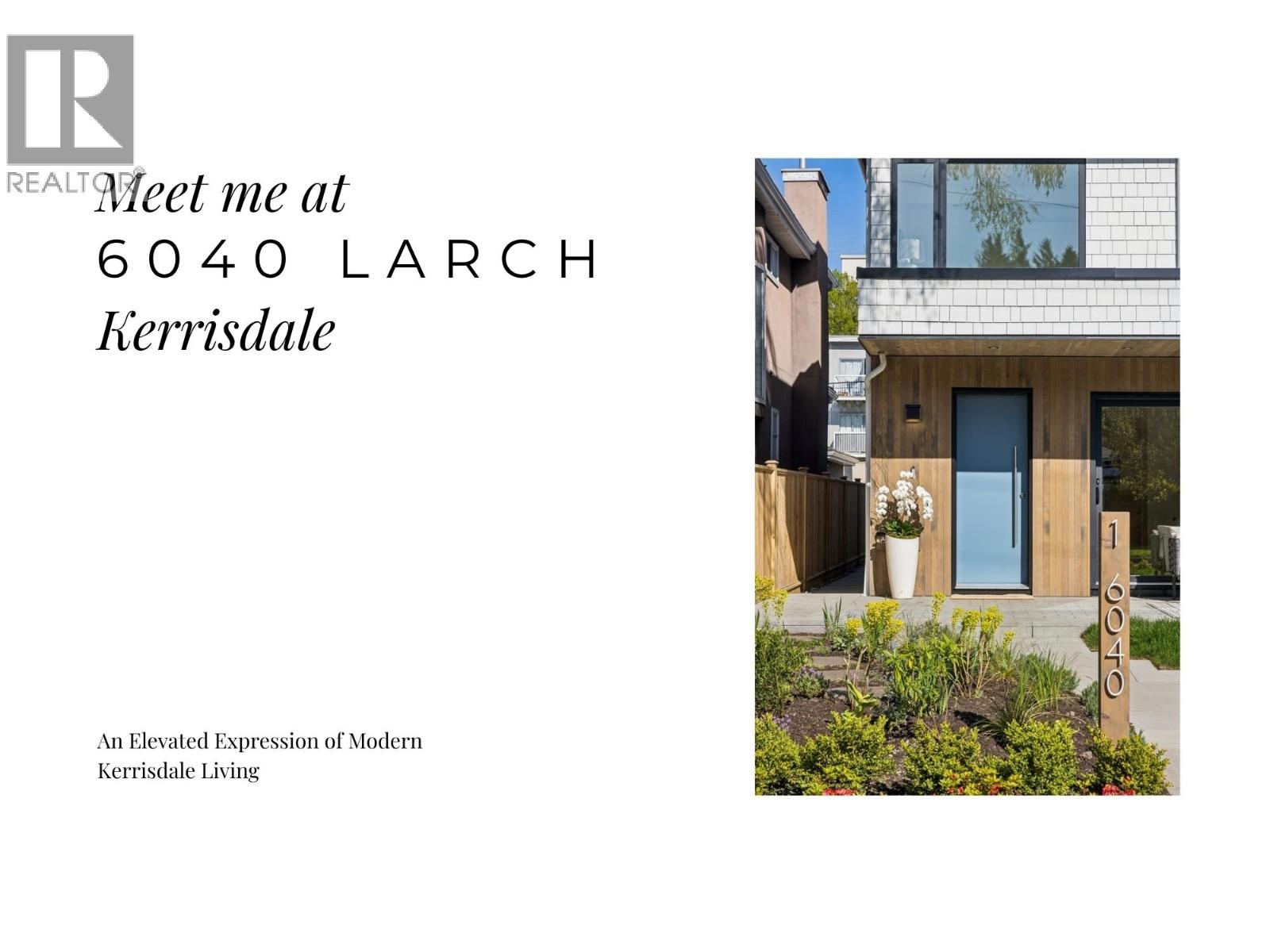 1 6040 LARCH STREET
