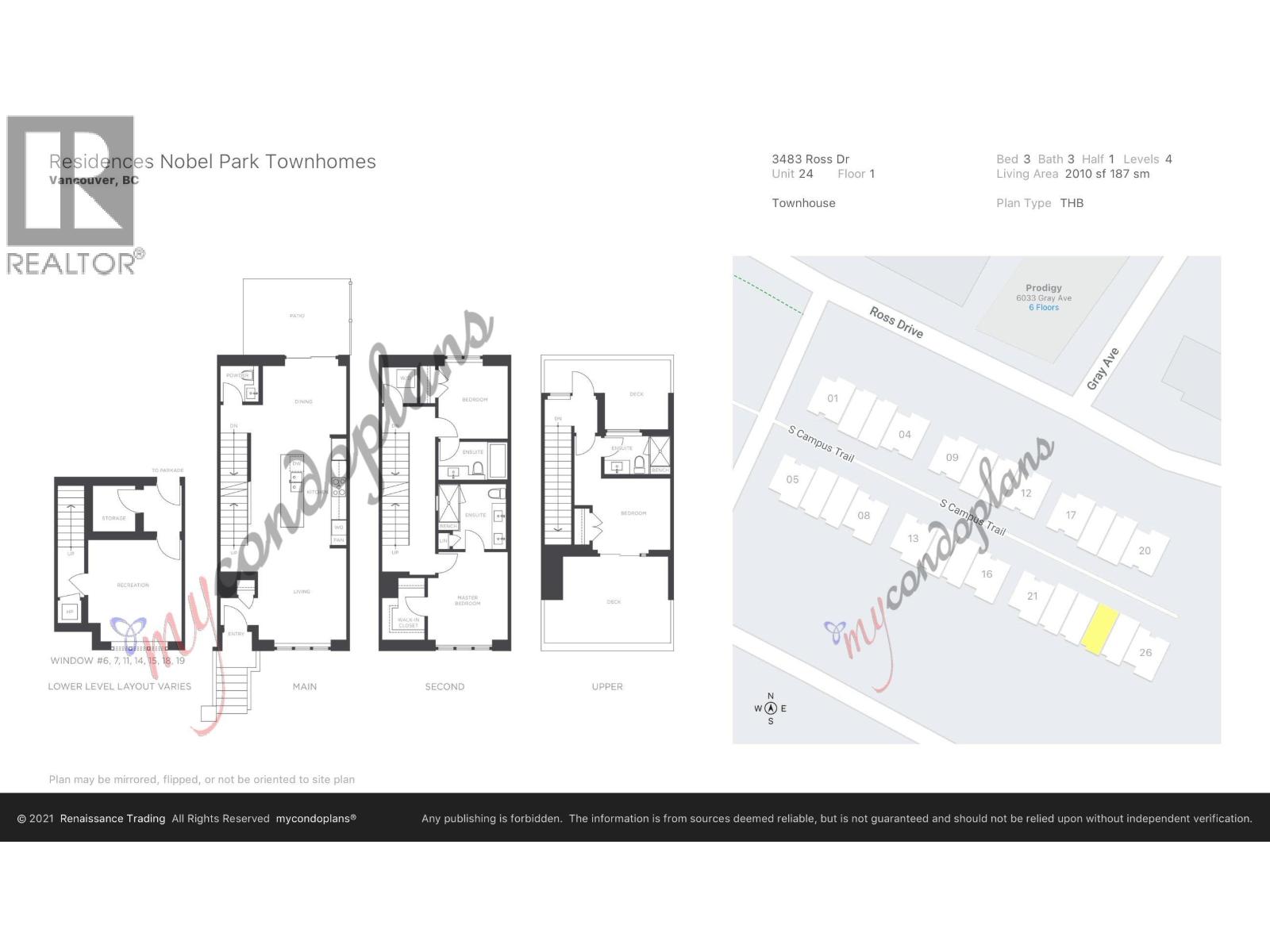 24 3483 ROSS DRIVE, Vancouver