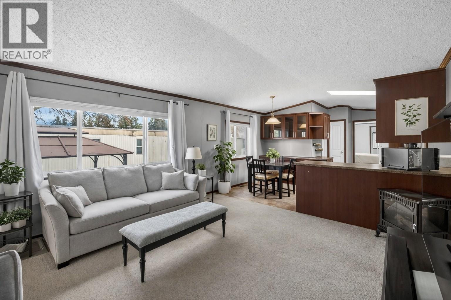 staged living area
