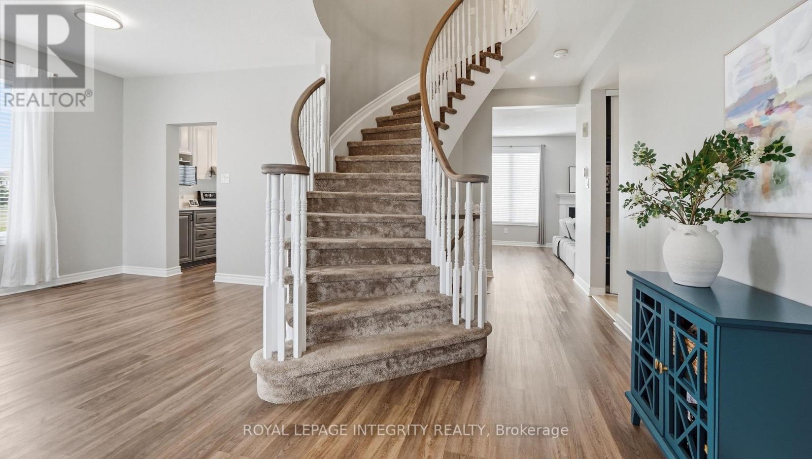 Stairs to second floor