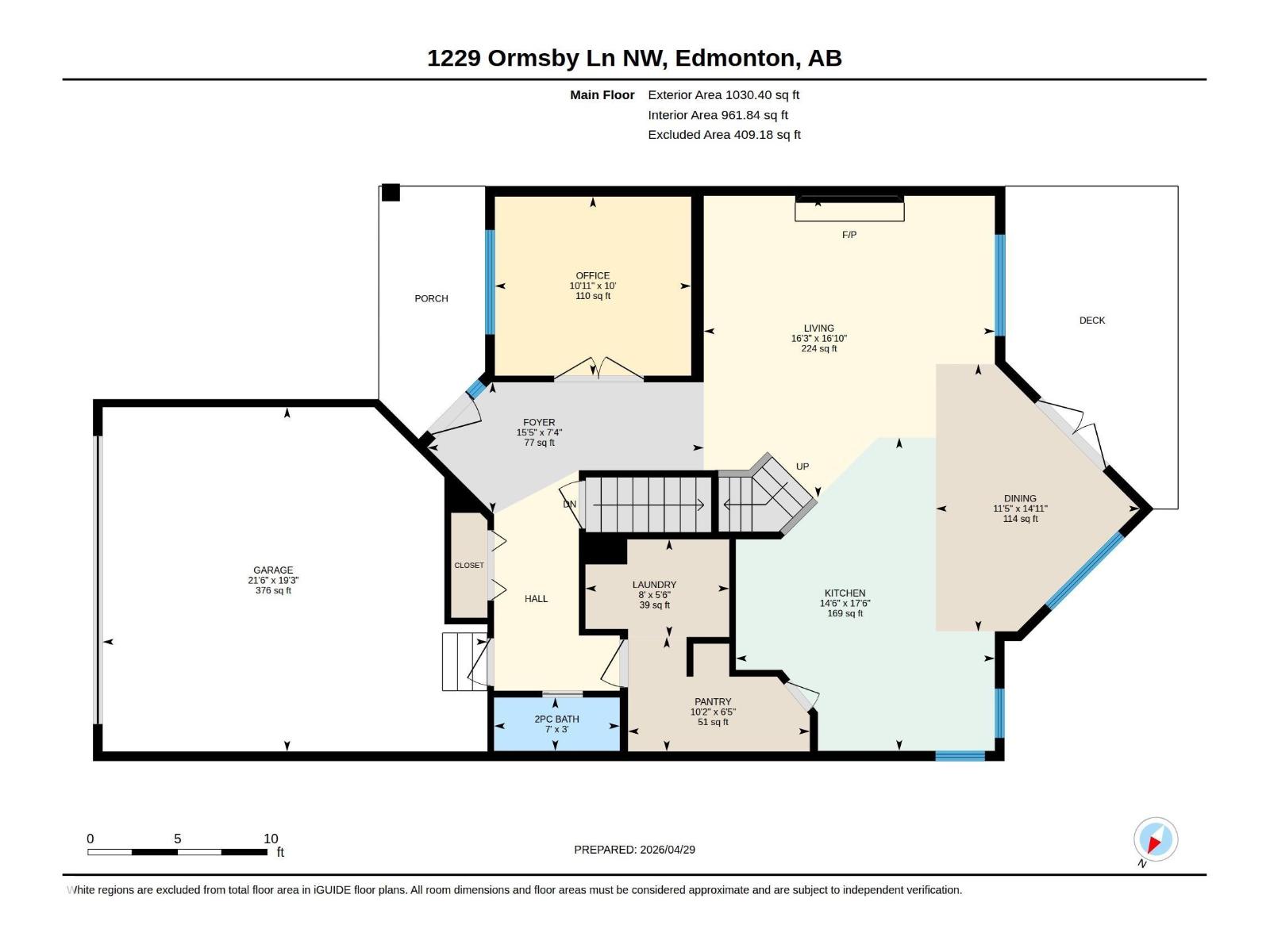 1229 Ormsby LN NW, Edmonton