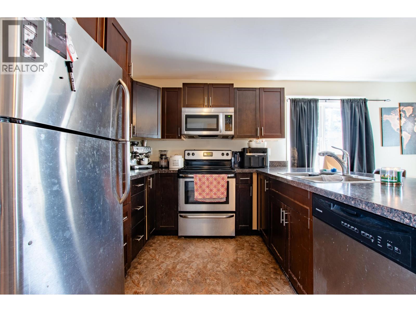 Backyard of 7366 ALDEEN ROAD · Prince George, BC