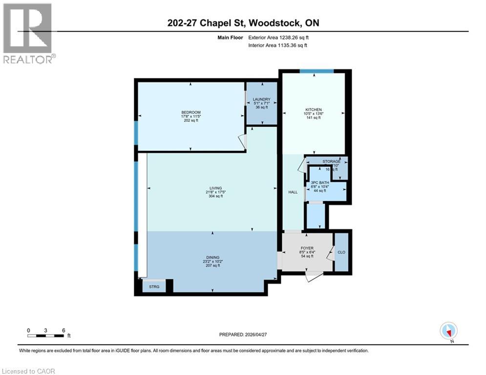 27 CHAPEL Street Unit# 202, Woodstock, Ontario, N4S3R5 — Photo 27