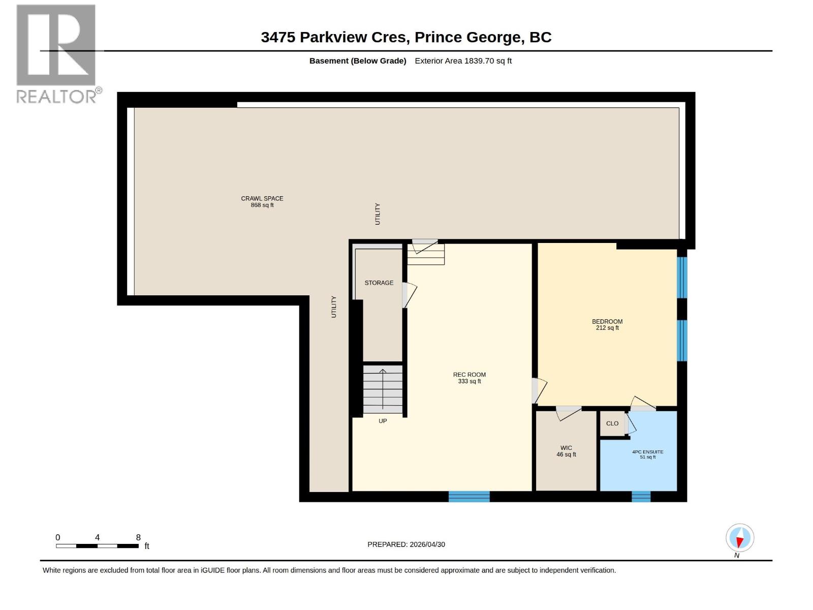 3475 PARKVIEW CRESCENT, Prince George