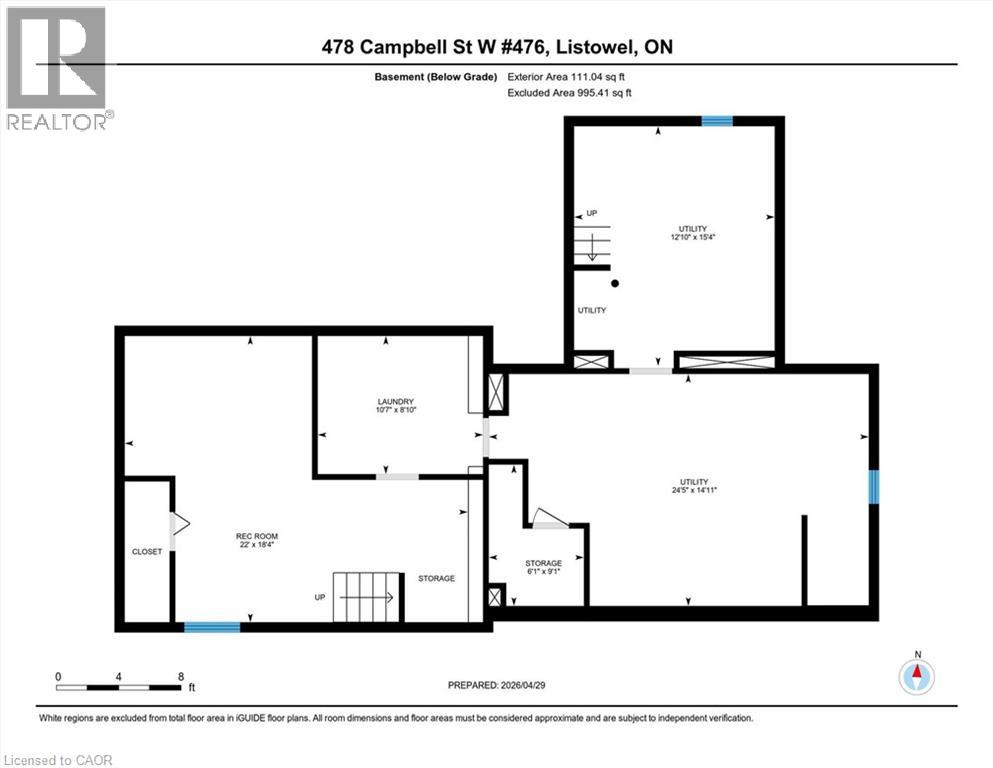 476-478 CAMPBELL Street W, Listowel, Ontario, N4W1J3 — Photo 47