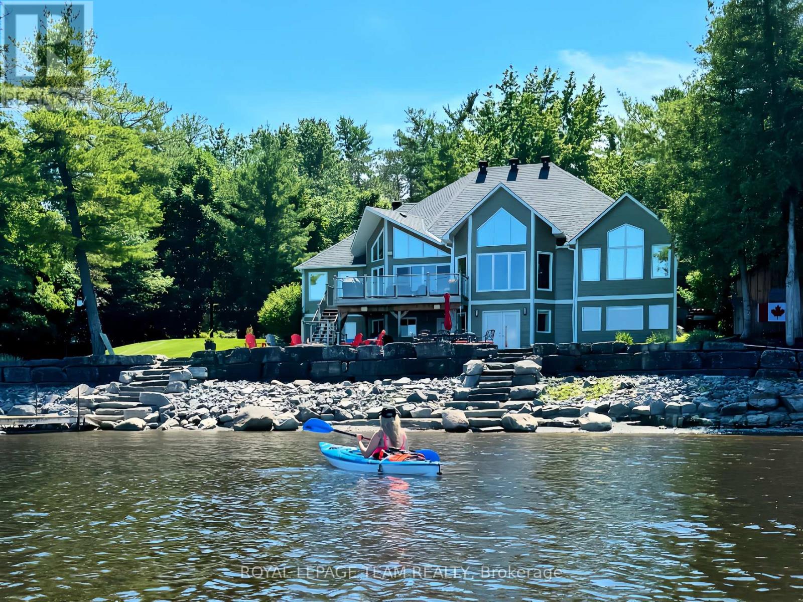Shallow entry waterfront is perfect for watersport