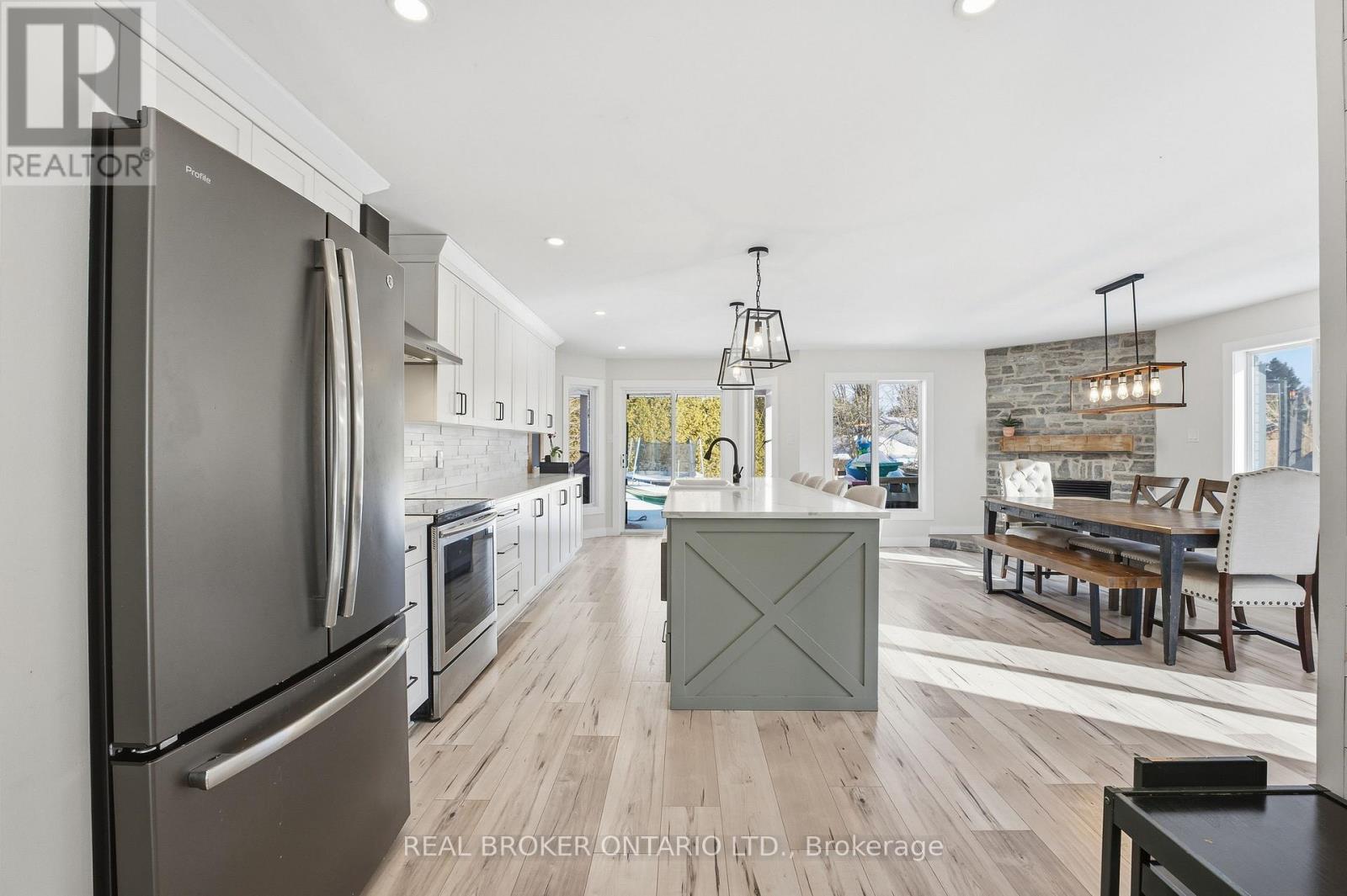 Main Kitchen and Dining Area