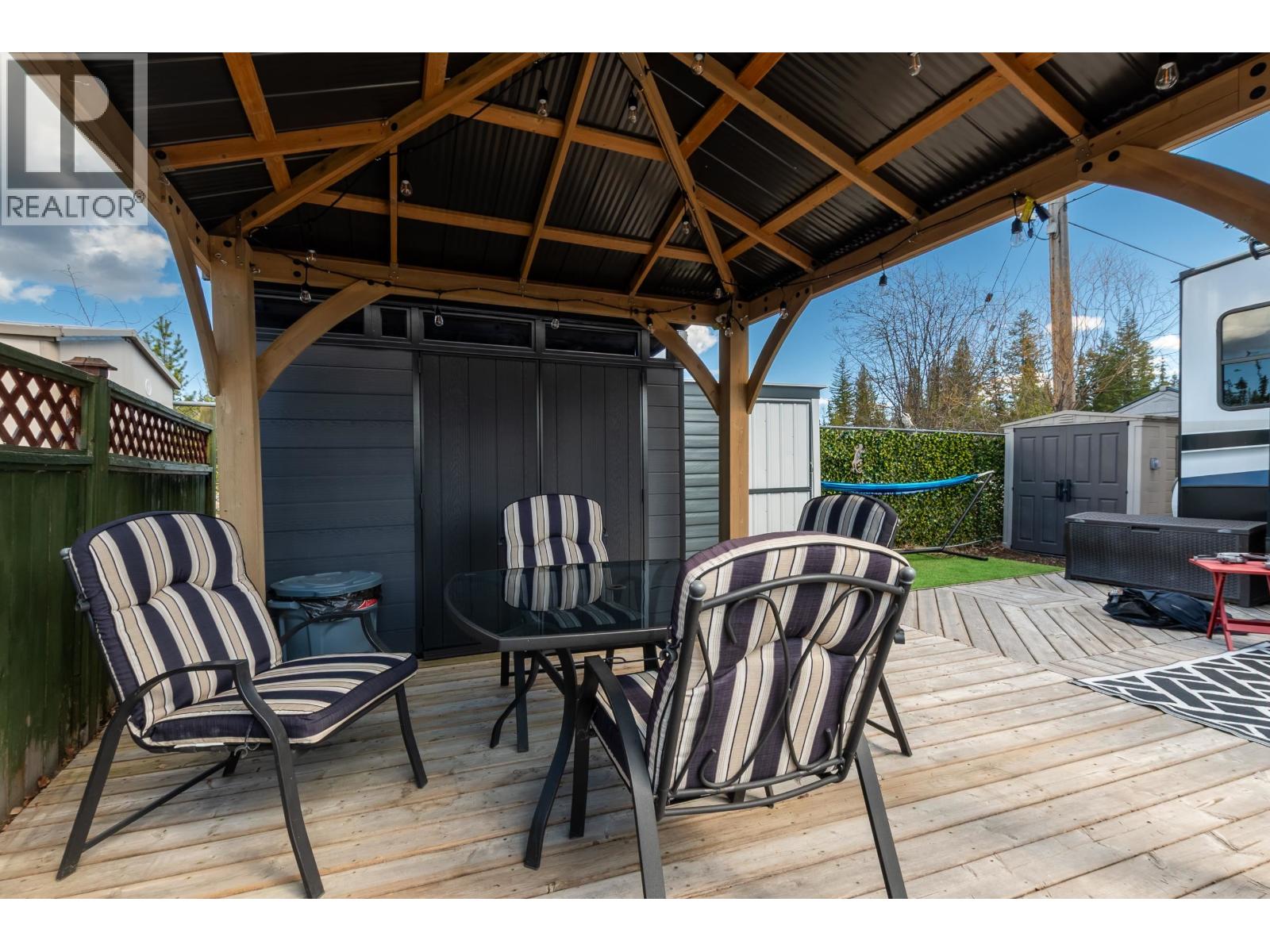 Backyard of 35 54115 GUEST ROAD · Prince George, BC