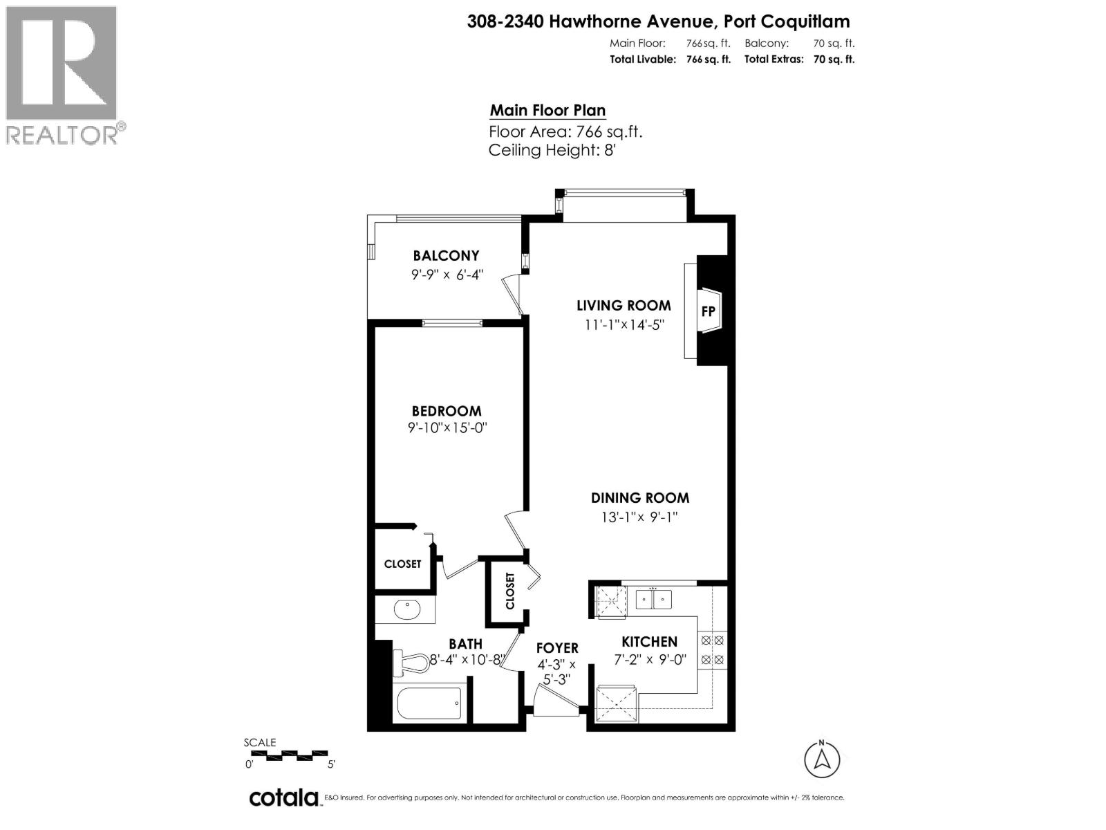 308 2340 HAWTHORNE AVENUE, Port Coquitlam