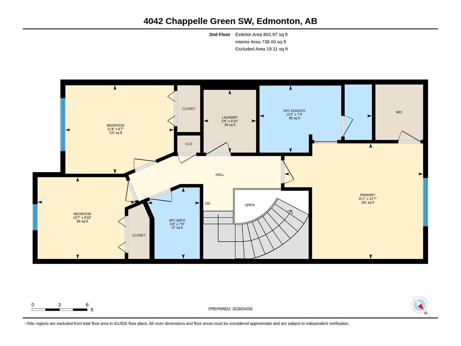 4042 CHAPPELLE GREEN GR SW, Edmonton