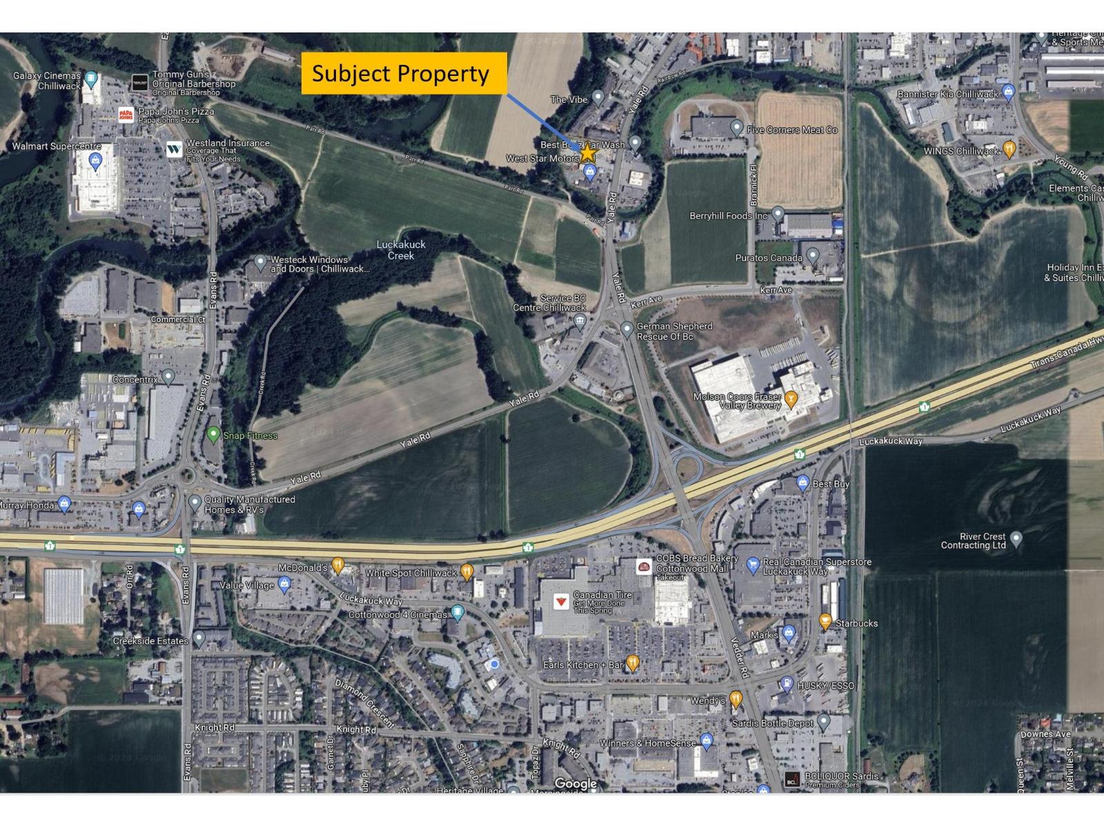 Industrial for Sale in Chilliwack – 45543-45553 YALE ROAD, Chilliwack Proper South