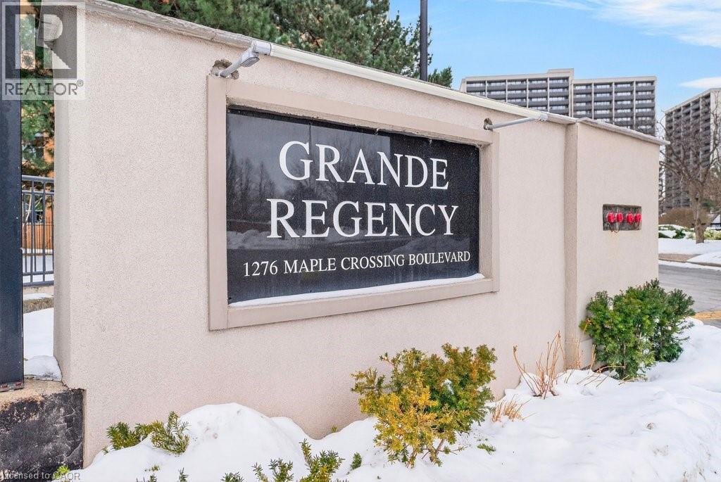 1276 MAPLE CROSSING Boulevard Unit# 1605, Burlington, Ontario, L7S2J9 — Photo 3