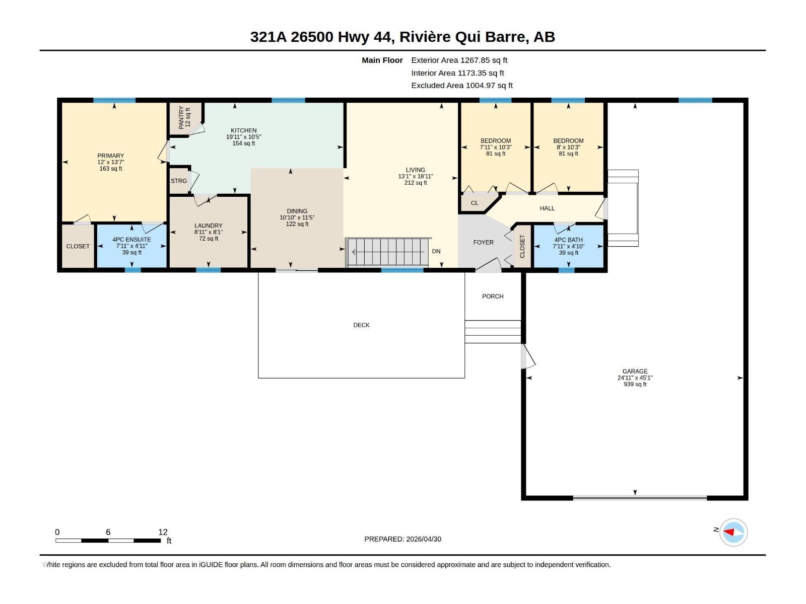 #321A 26500 HWY 44, Rural Sturgeon County