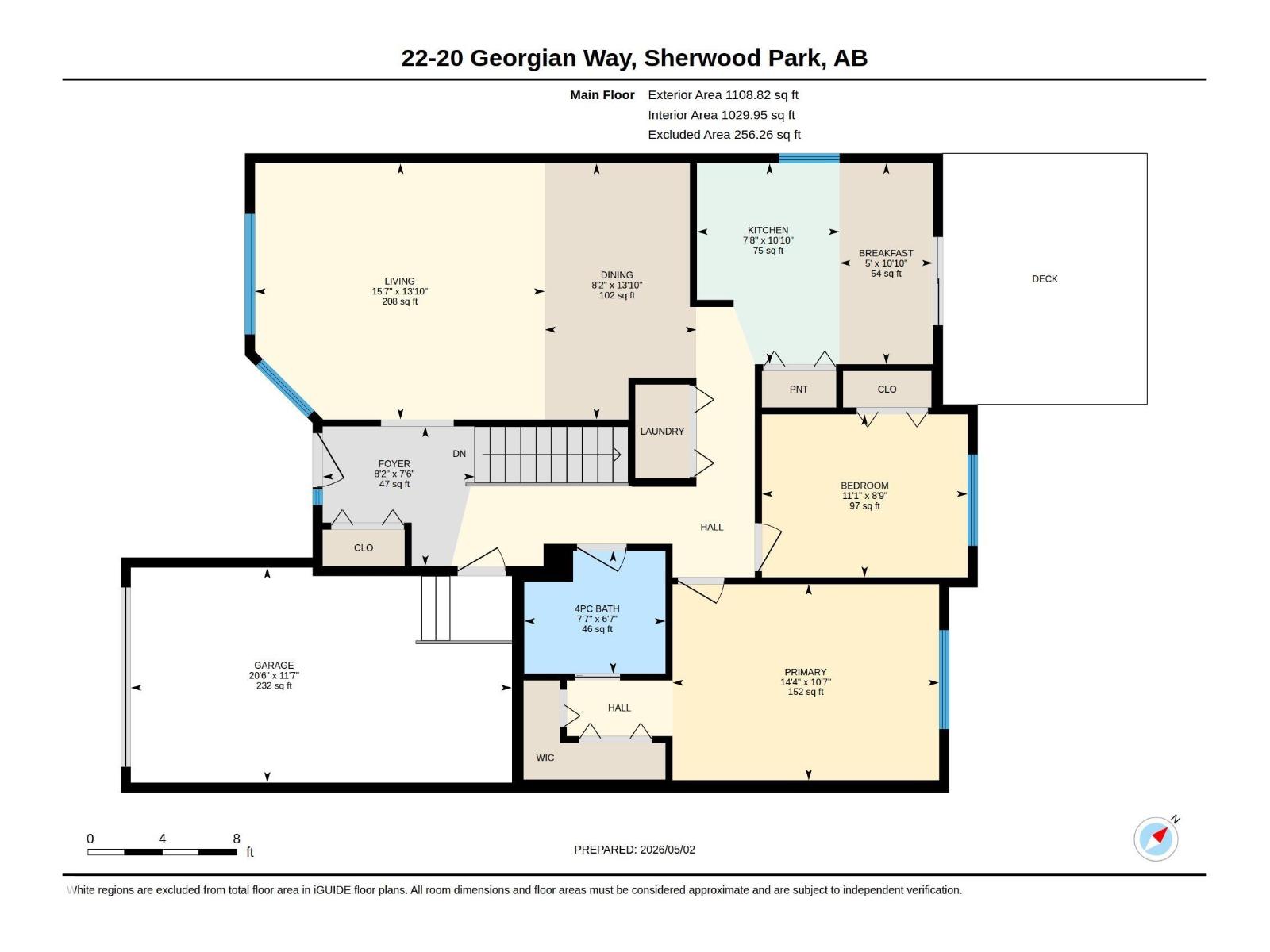#22 20 Georgian WY, Sherwood Park