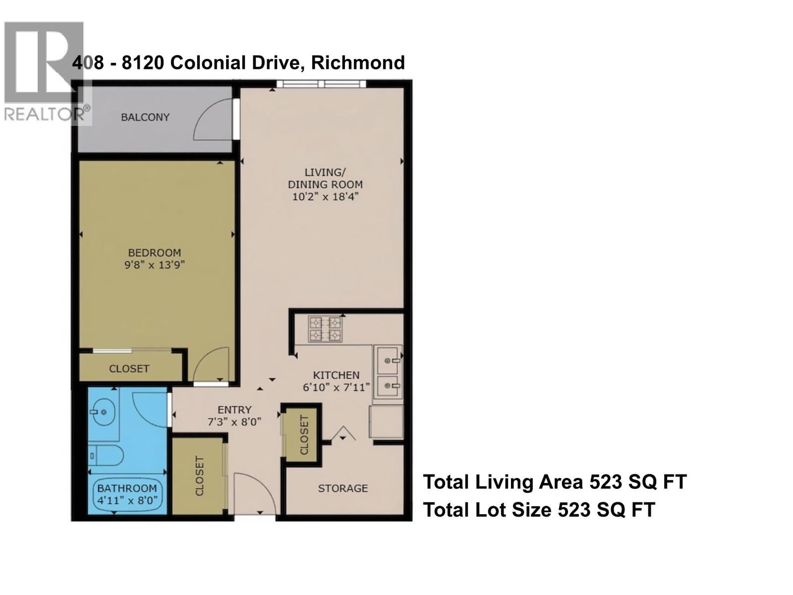 408 8120 COLONIAL DRIVE, Richmond