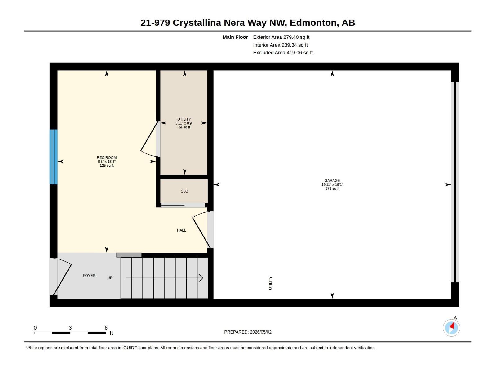 #21 979 CRYSTALLINA NERA WY NW, Edmonton