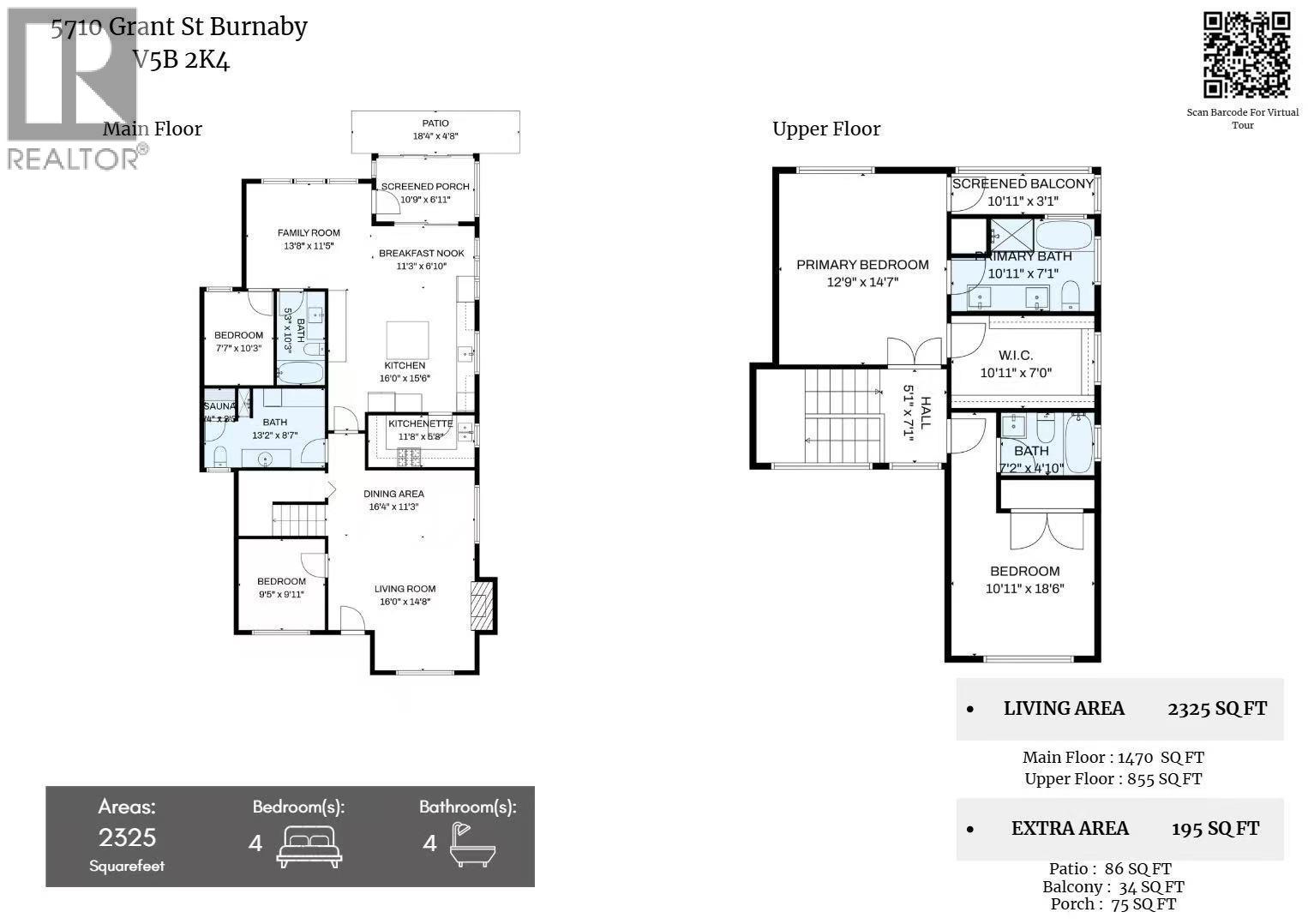 4 Bed, 4 Bath Duplex for Sale in Burnaby – 5710 GRANT STREET, Burnaby – MLS# R3117113 - Image 23
