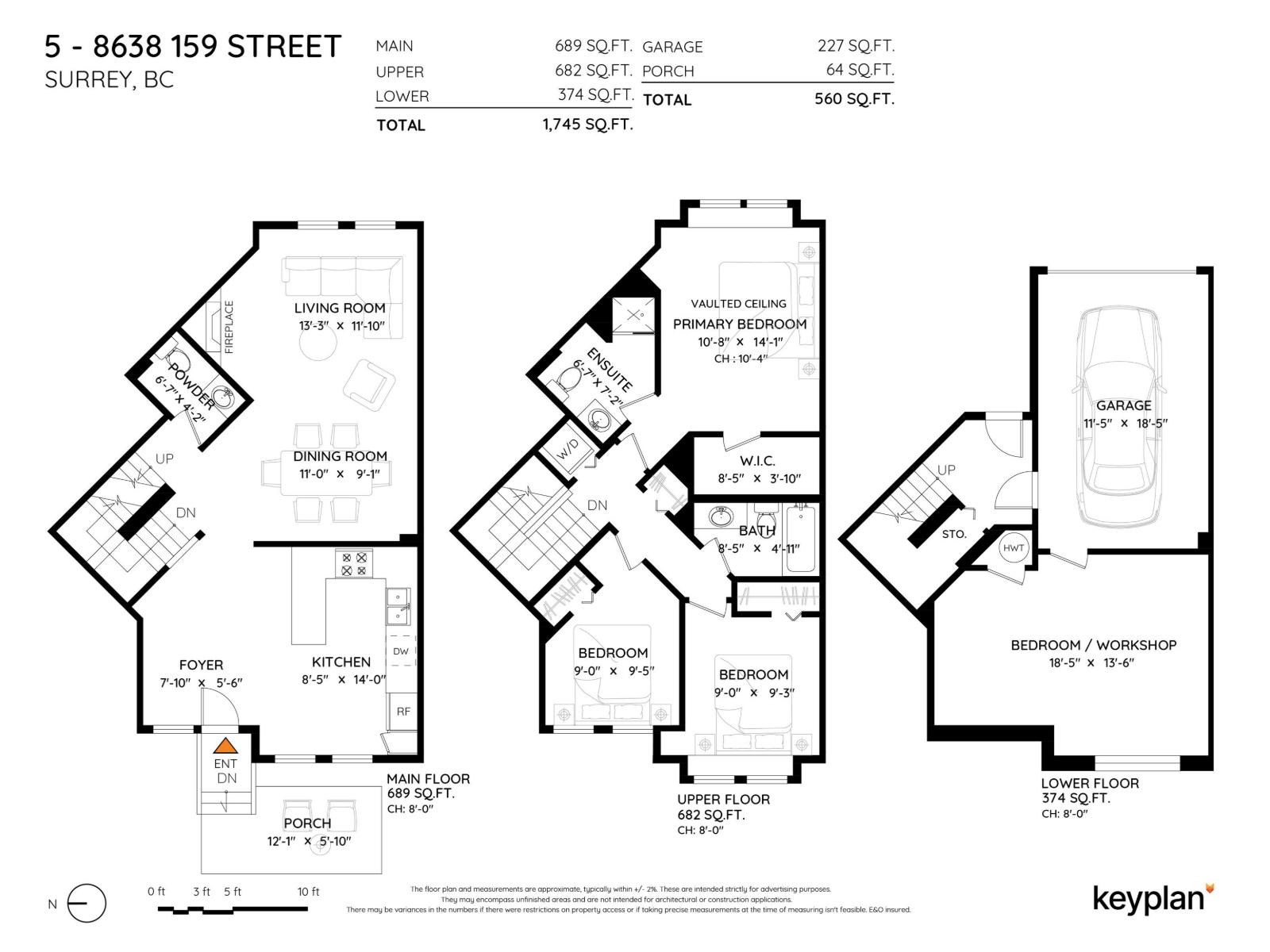 4 Bed, 3 Bath House for Sale in Surrey – 5 8638 159 STREET, Surrey - Image 29