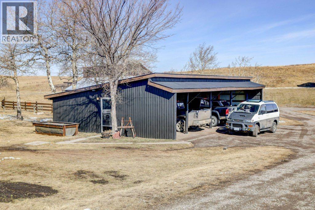 Carport by house
