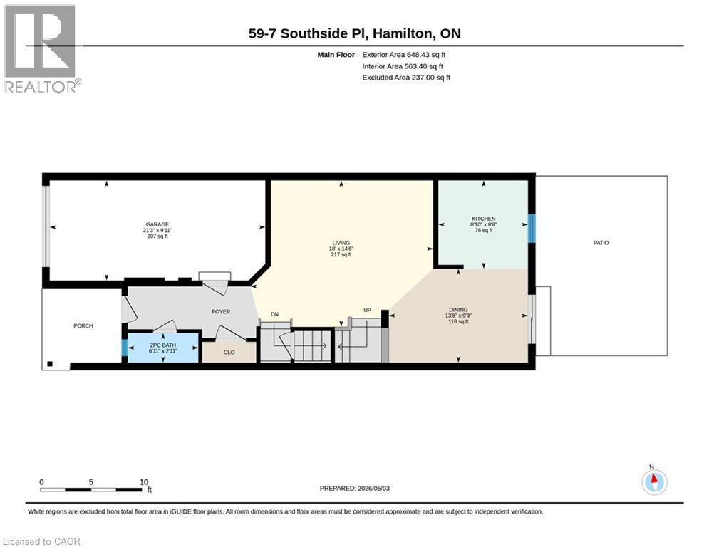 7 SOUTHSIDE Place Unit# 59, Hamilton, Ontario, L9C7W6 — Photo 49