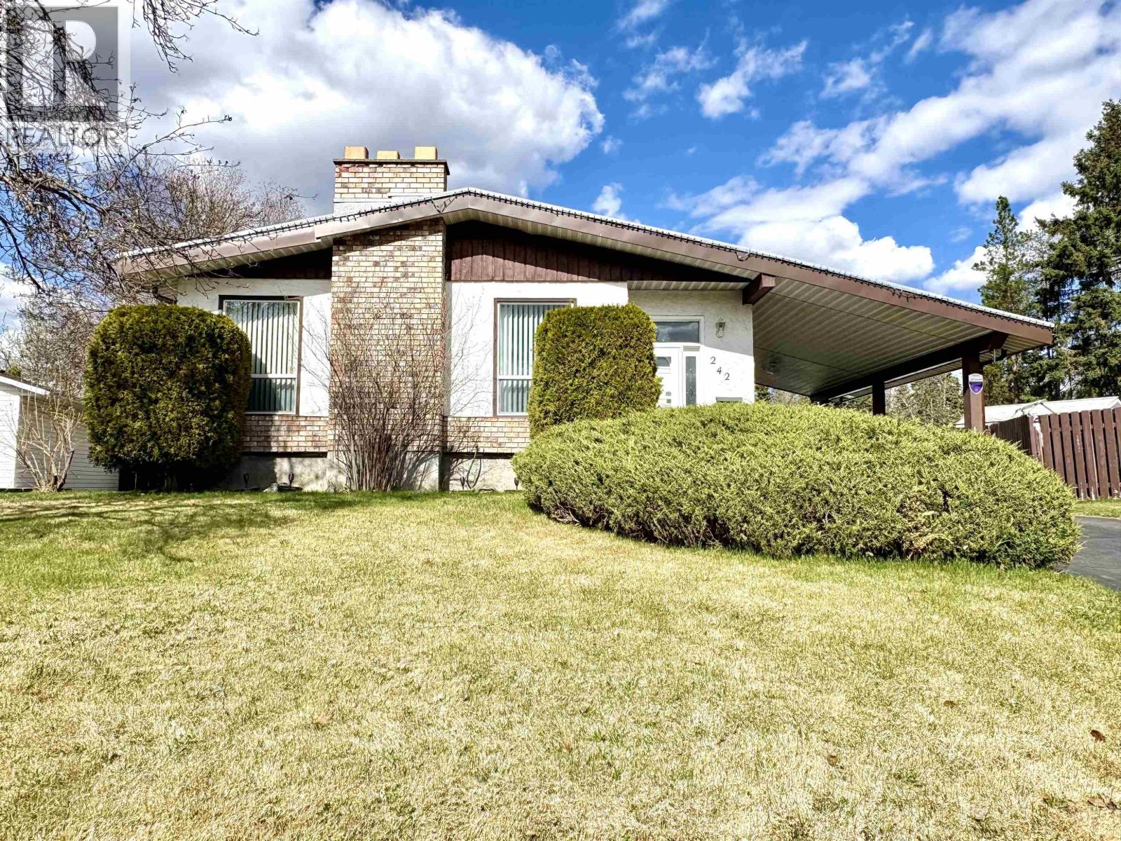 Front exterior of 242 EXPLORER CRESCENT · Prince George, BC