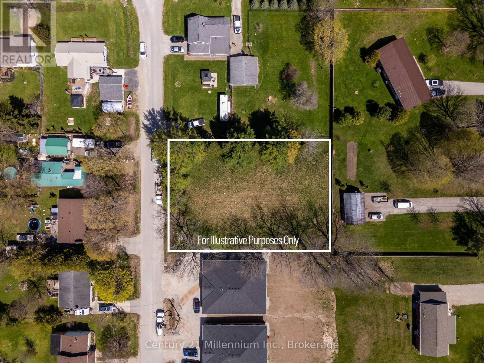 aerial of lot