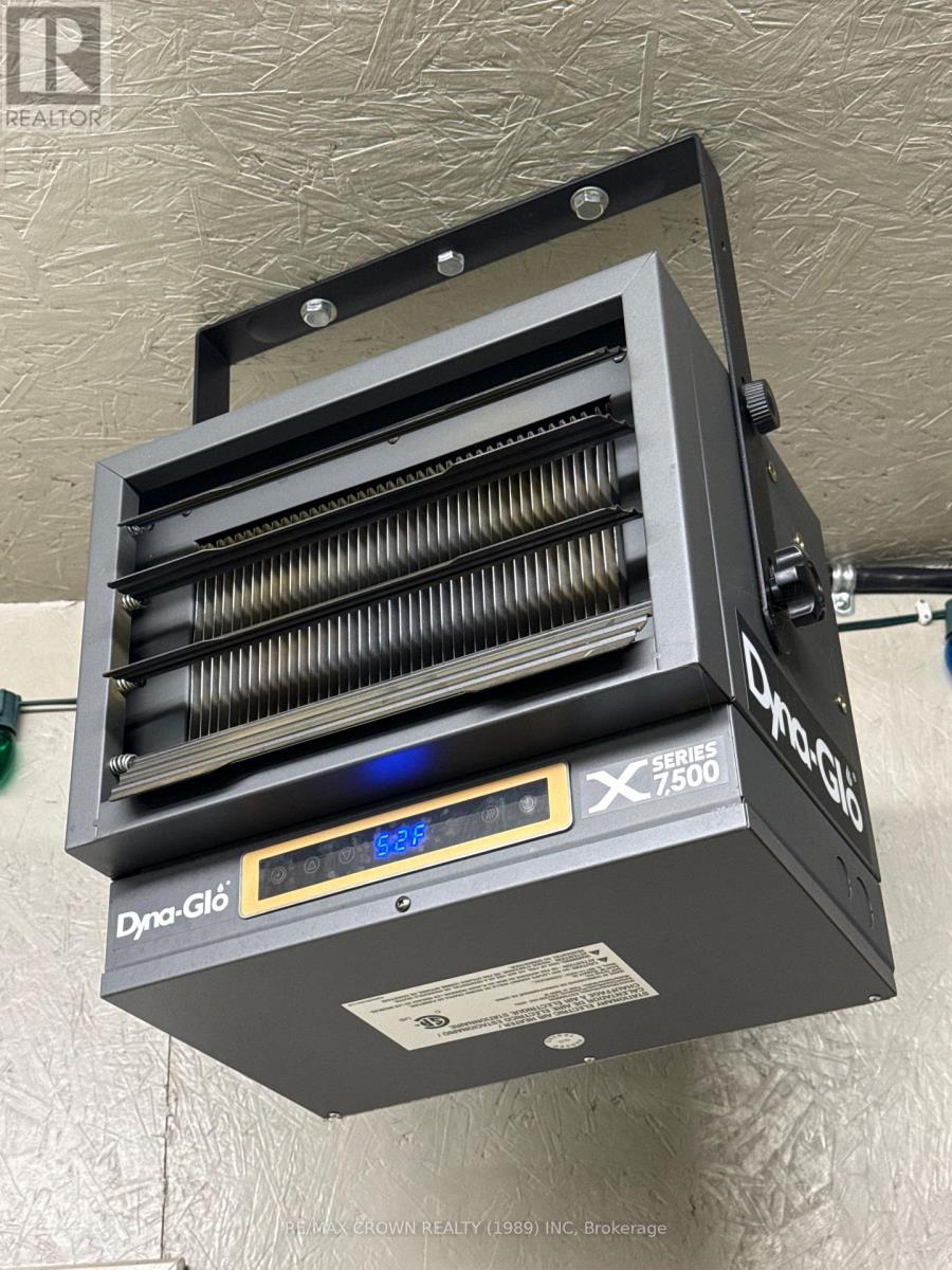electric furnace in garage