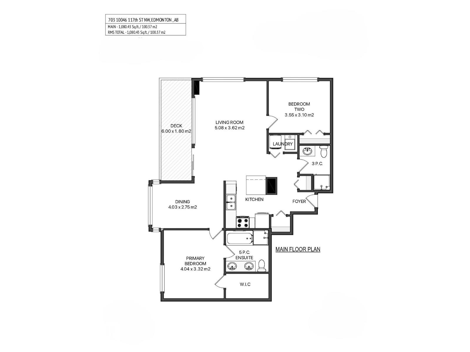 #703 10046 117 ST NW, Edmonton
