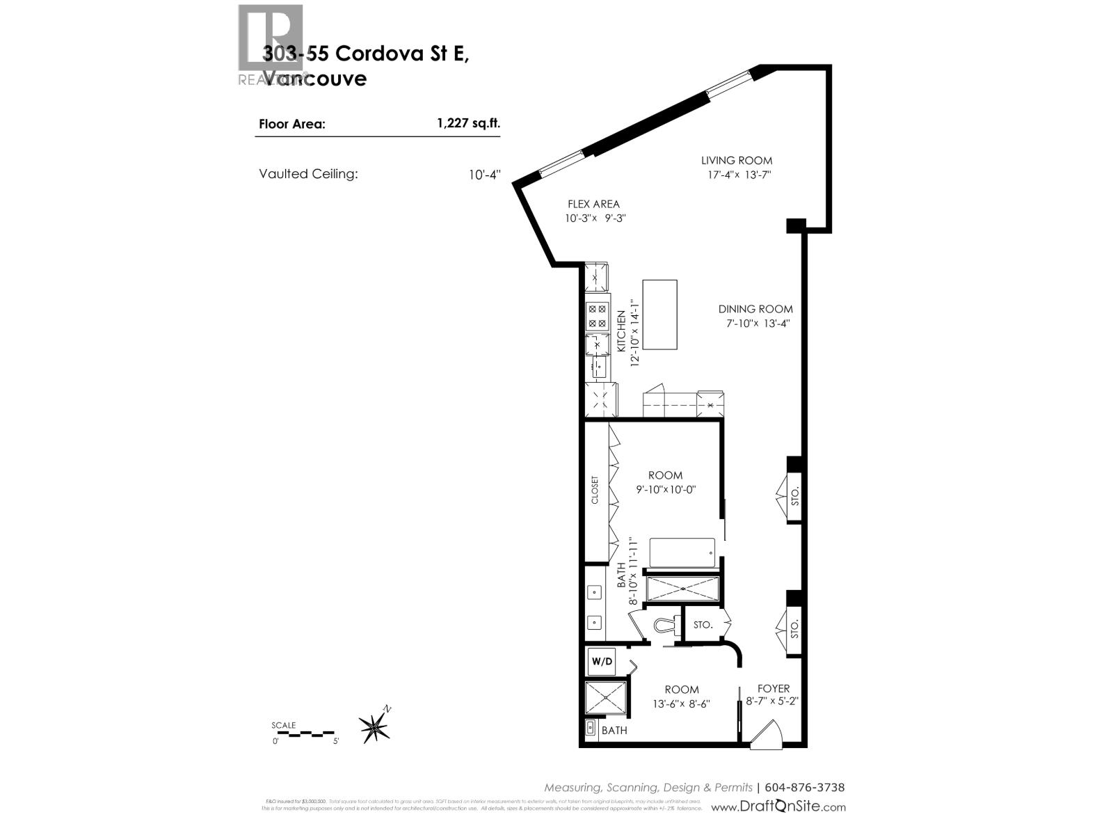 2 Bed, 2 Bath House for Sale in Vancouver – 303 55 E CORDOVA STREET, Vancouver - Image 8
