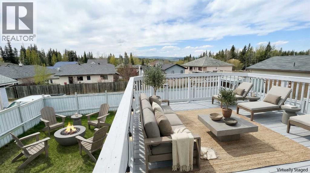 Back Deck with Backyard View