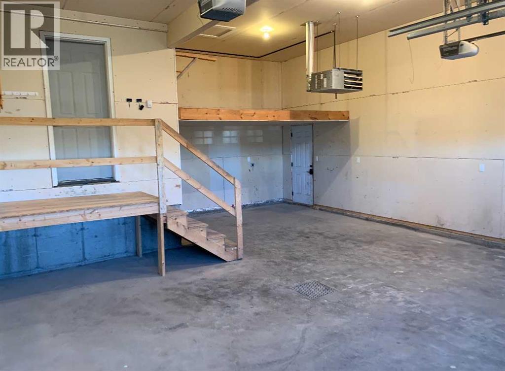 Garage with storage and heater