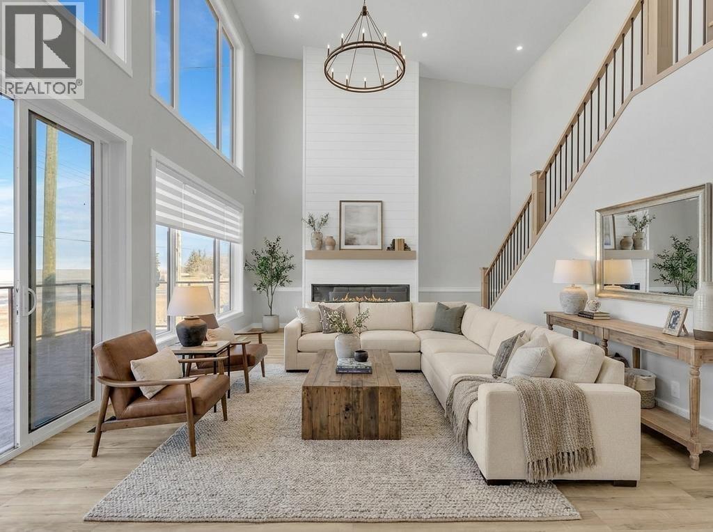 Virtually staged livingroom - main