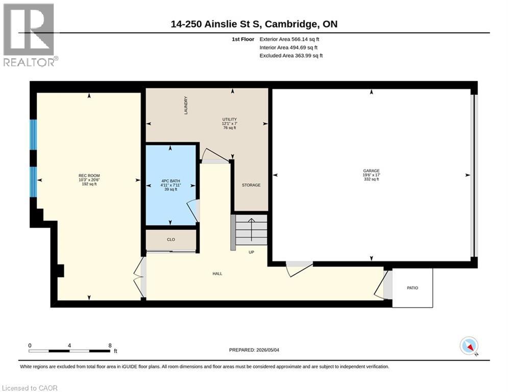 250 AINSLIE Street S Unit# 14, Cambridge, Ontario, N1R8P8 — Photo 22
