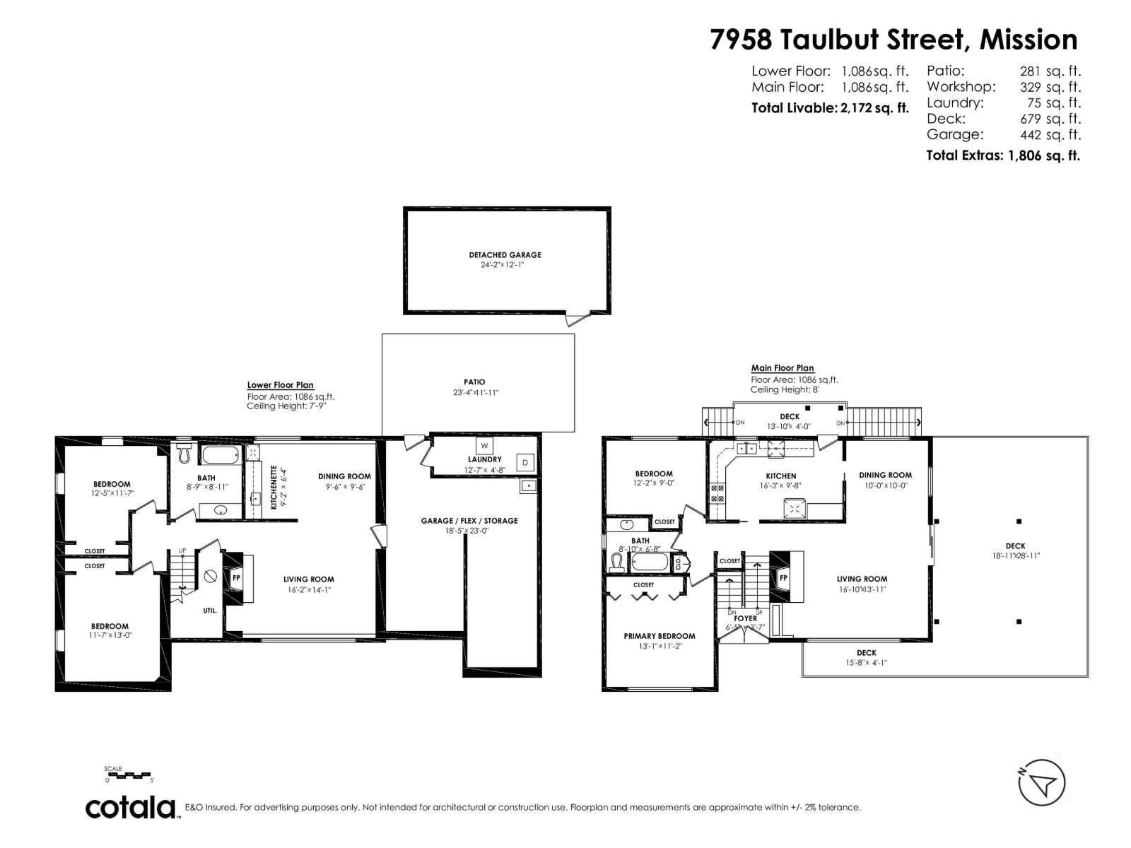 4 Bed, 2 Bath House for Sale in Mission – 7958 TAULBUT STREET, Mission - Image 13