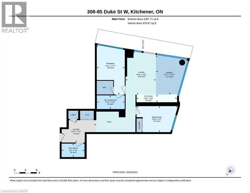 85 W DUKE Street W Unit# 308, Kitchener, Ontario, N2H0B7 — Photo 44