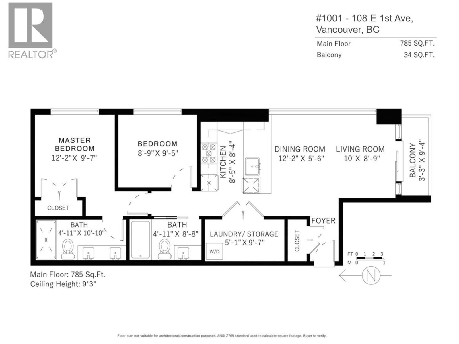 2 Bed, 2 Bath House for Sale in Vancouver – 1001 108 E 1ST AVENUE, Vancouver - Image 21