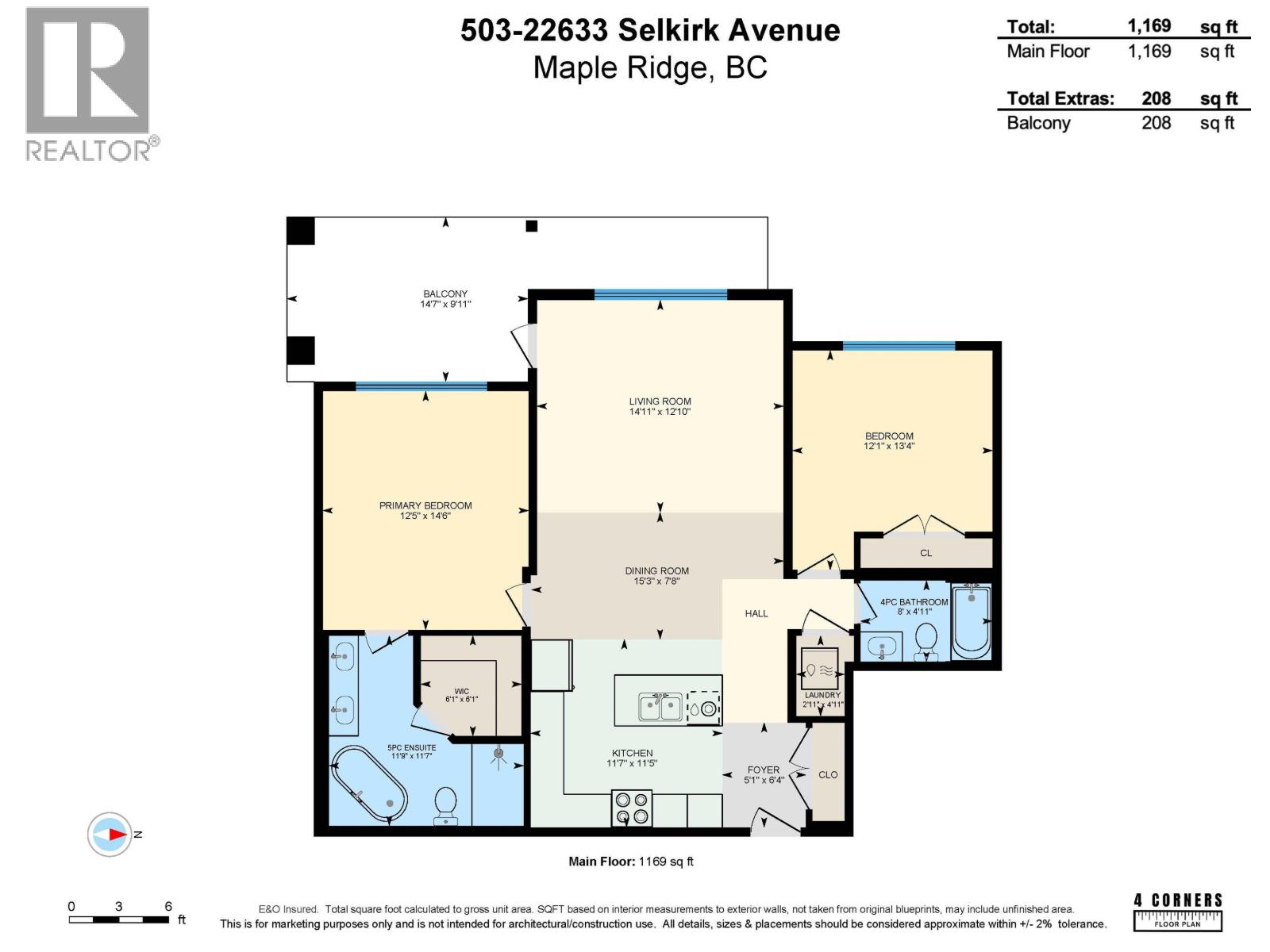 503 22633 SELKIRK AVENUE, Maple Ridge