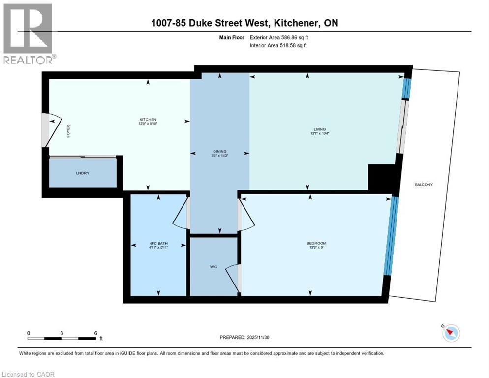 85 DUKE Street W Unit# 1007, Kitchener, Ontario, N2G1A6 — Photo 2