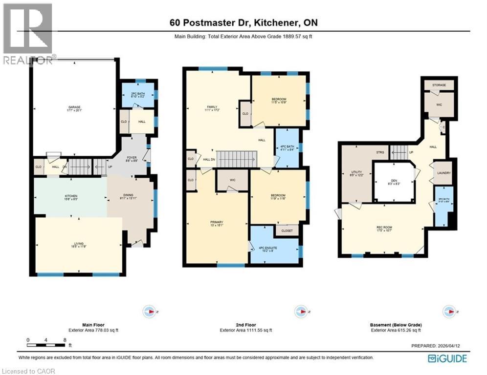 60 POSTMASTER Drive, Kitchener, Ontario, N2R0J2 — Photo 35