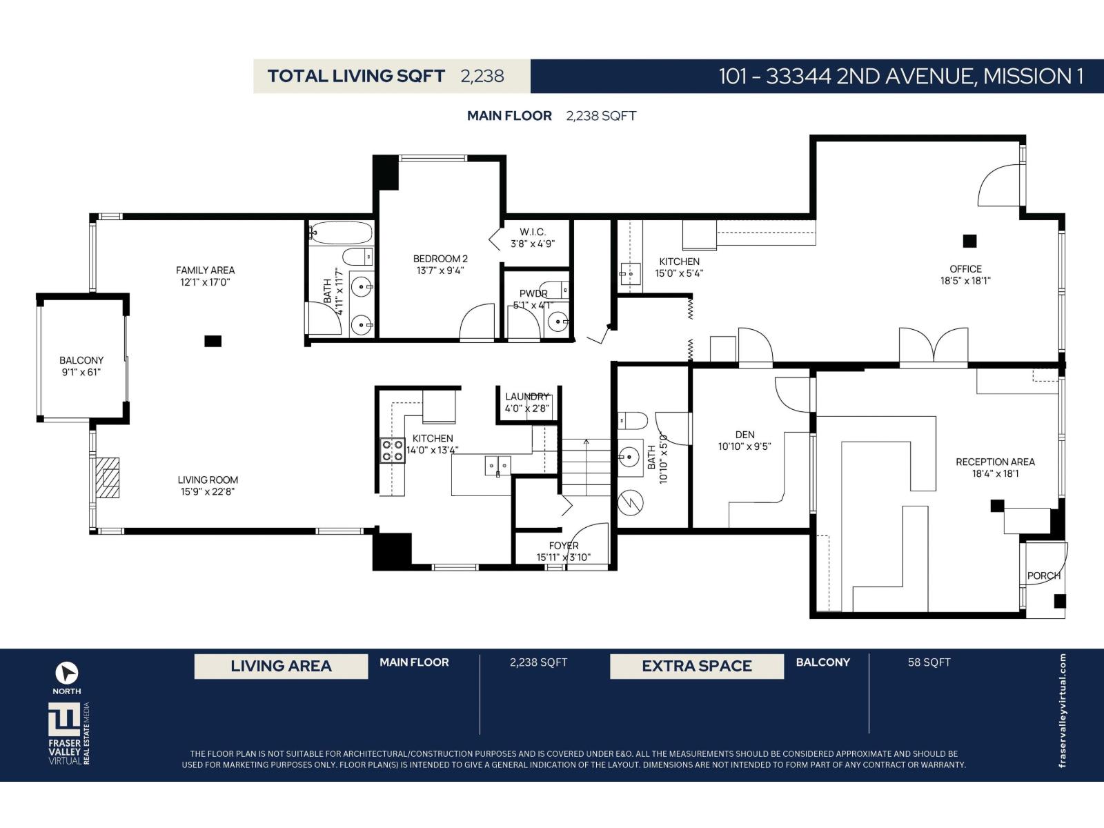 Office for Sale in Mission – 100A & B, 101 33344 2ND AVENUE, Mission - Image 21