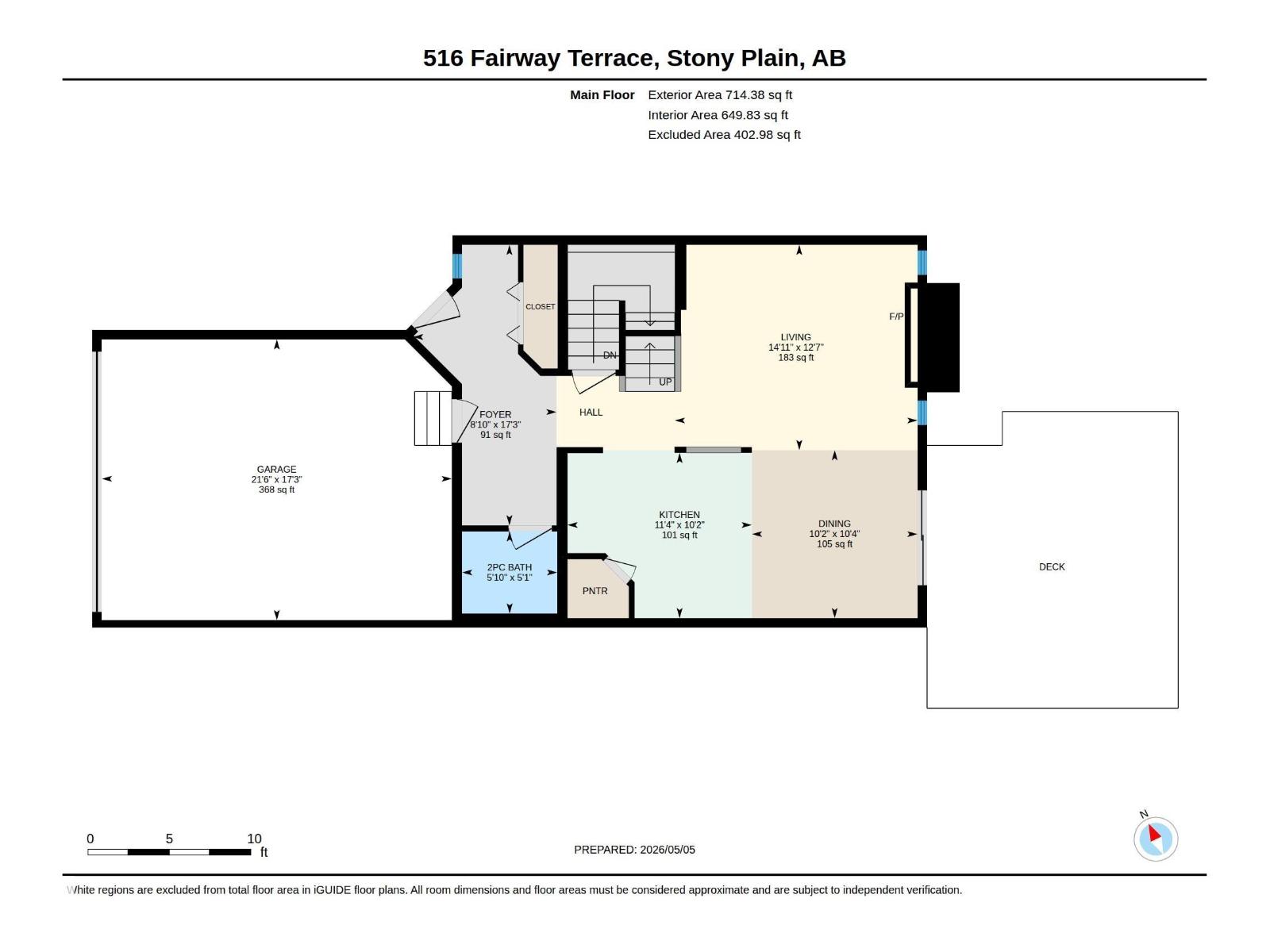 516 FAIRWAY TC, Stony Plain