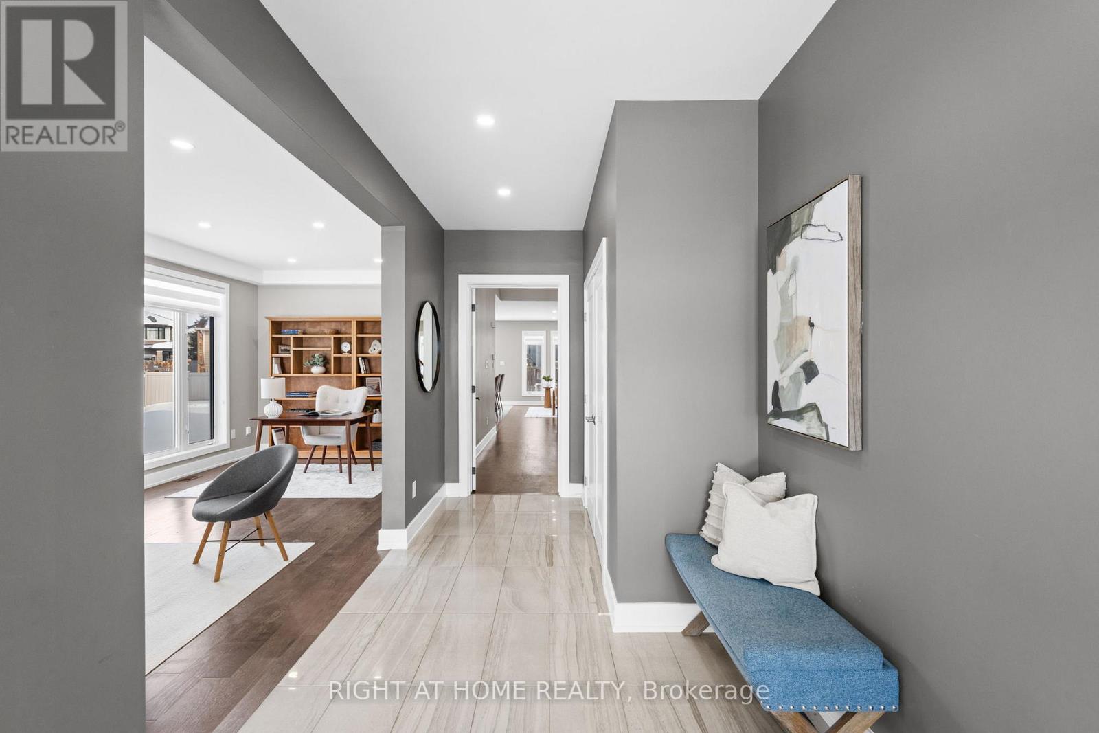 Spacious front foyer