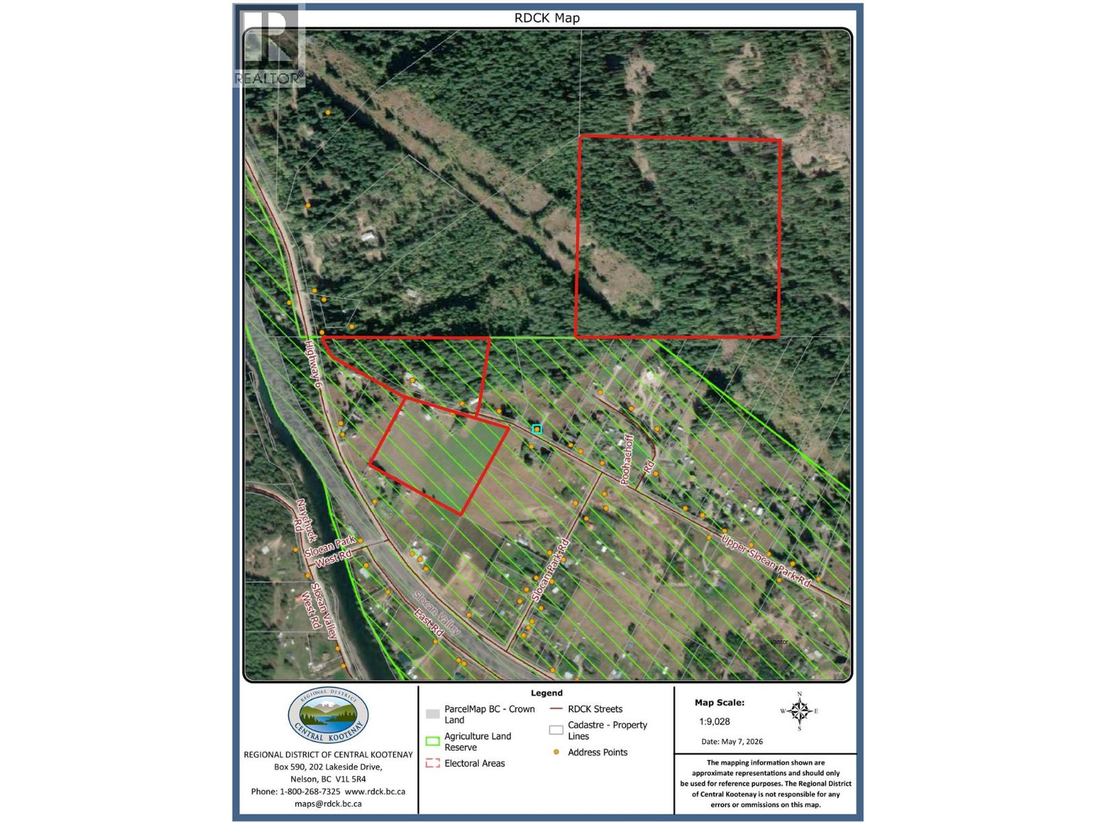 3157, 3160, Lot 13470 Upper Slocan Park Road Road - 3