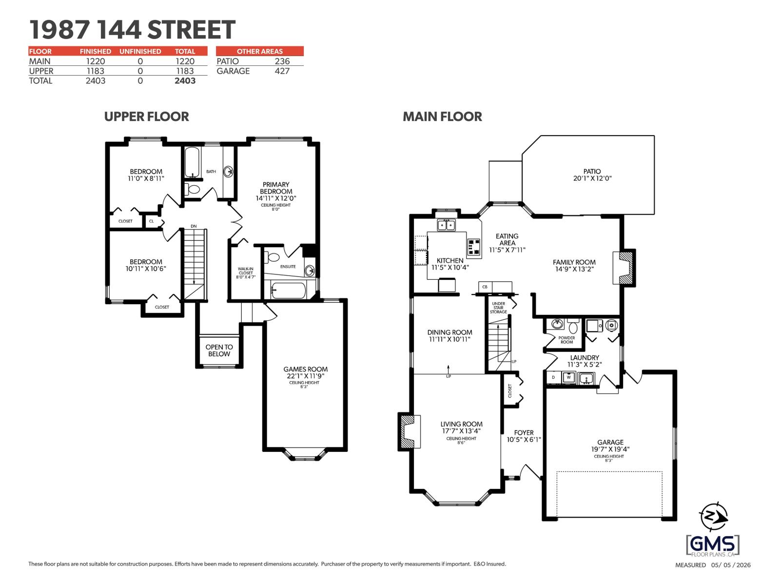 3 Bed, 3 Bath House for Sale in Surrey – 1987 144 STREET, Surrey – MLS# R3120975 - Image 21