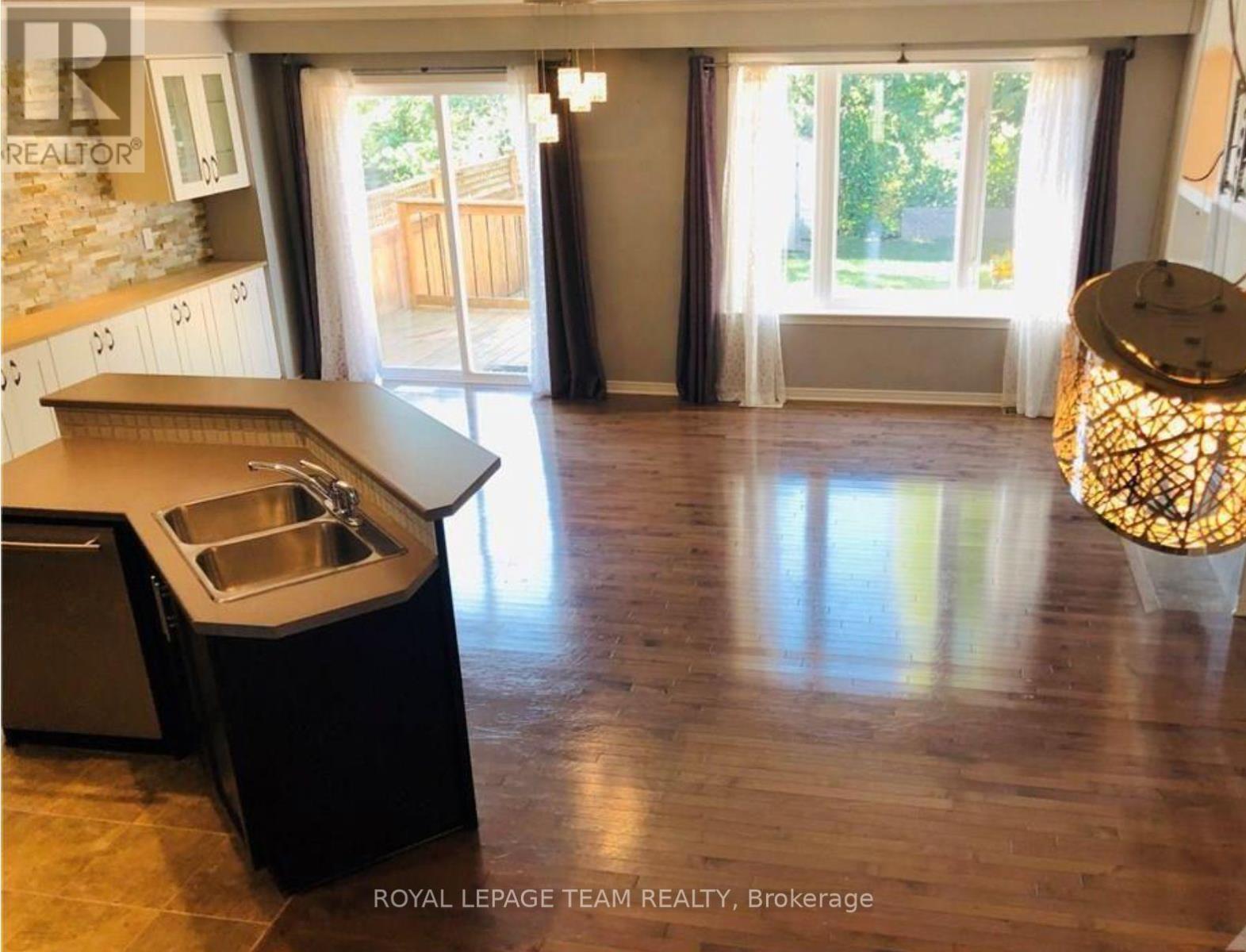 living room and dining room