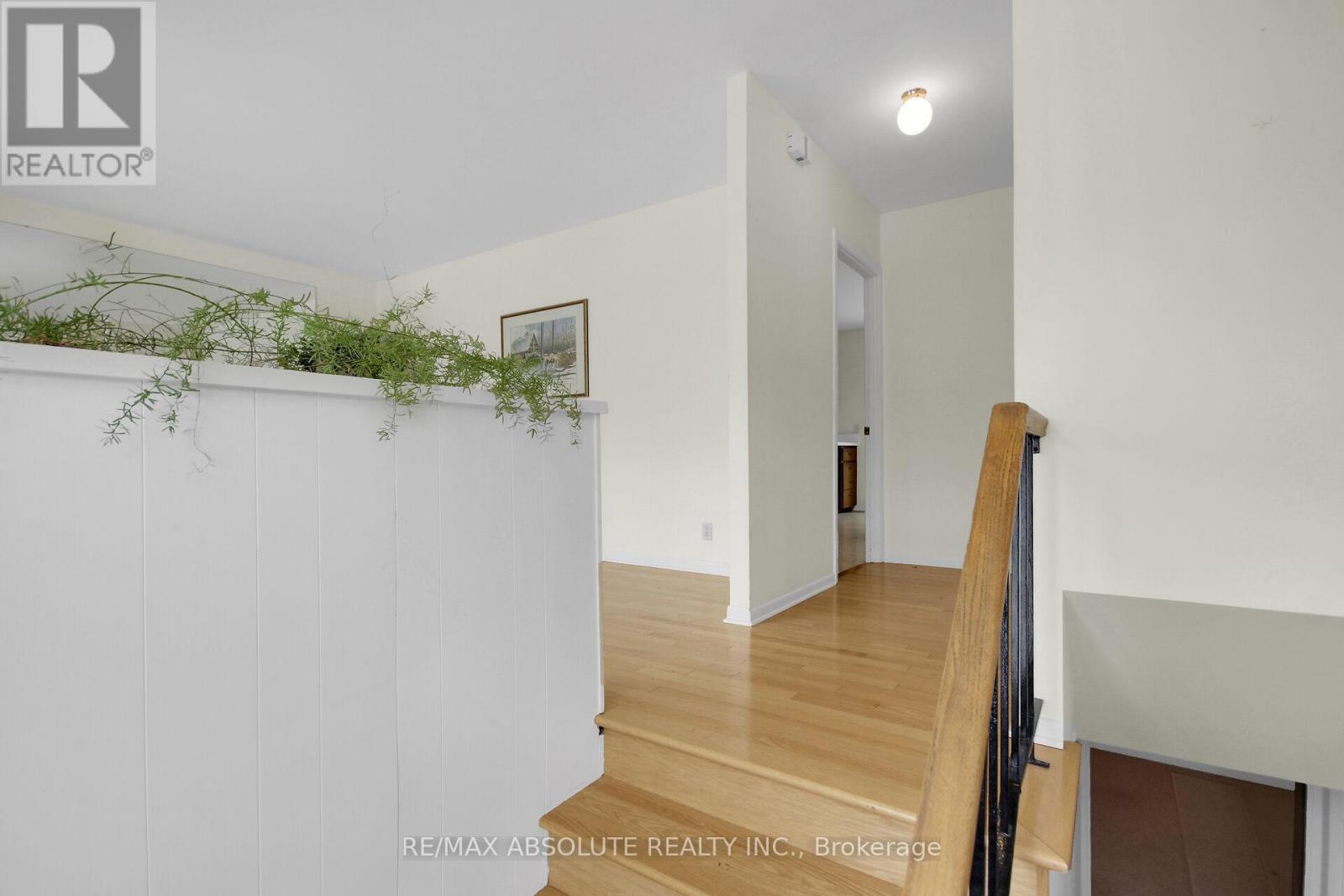 Foyer with 3 steps up to living space
