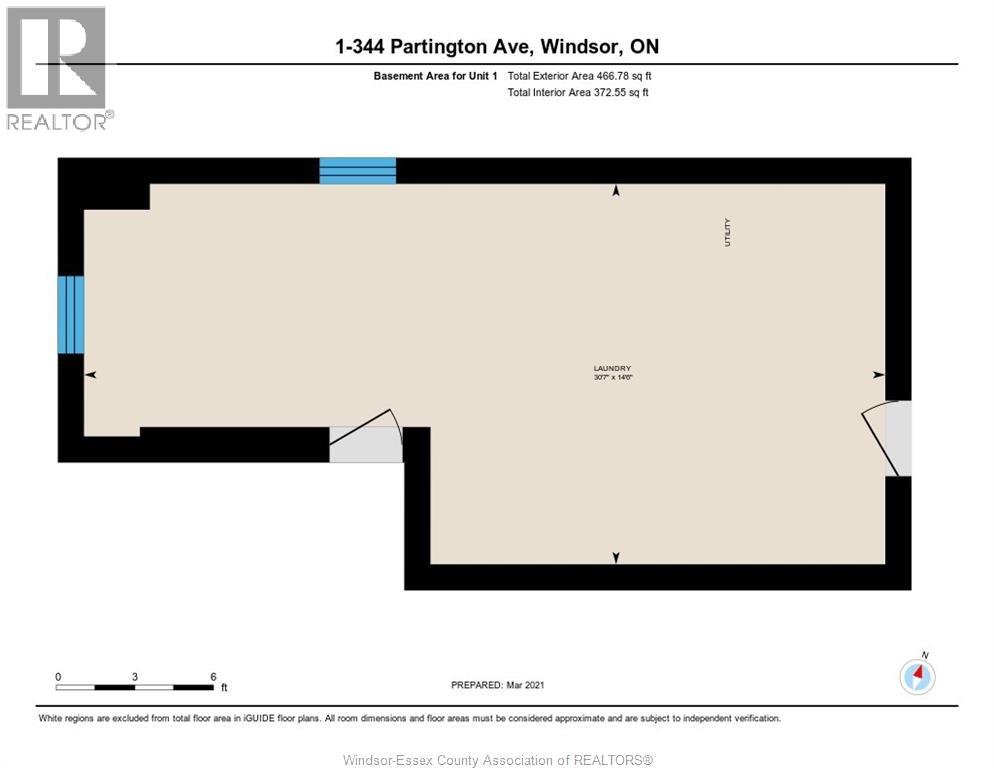 340 PARTINGTON AVENUE Unit# 2, Windsor, Ontario, N9B2N5 — Photo 17