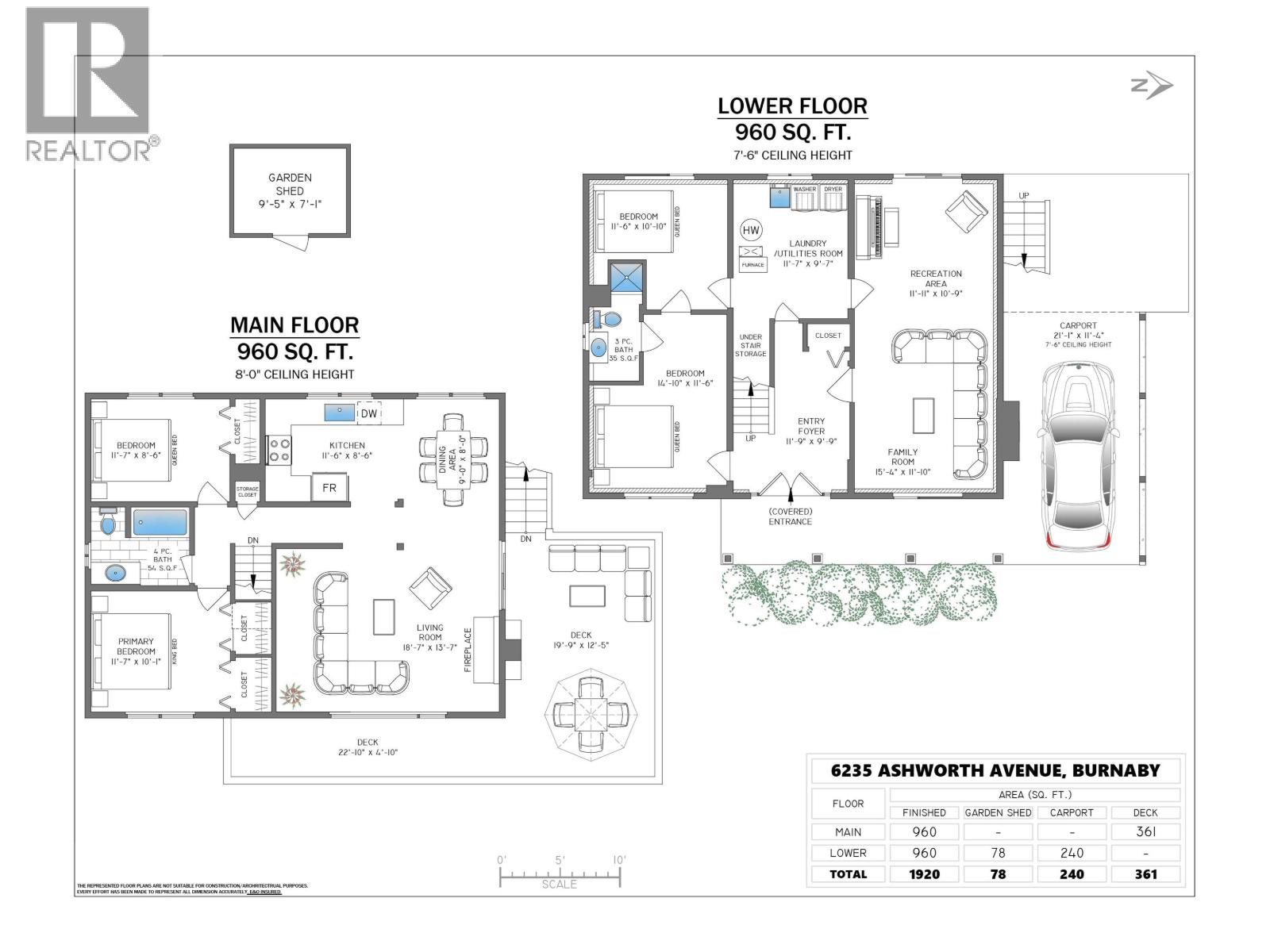 4 Bed, 2 Bath House for Sale in Burnaby – 6235 ASHWORTH AVENUE, Burnaby – MLS# R3121366 - Image 32